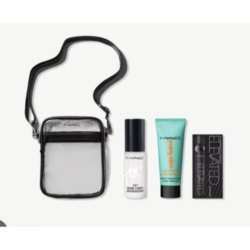 MAC Crossbody Bag with Deluxe Samples NEW